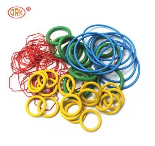 O Ring Machine REACH Valve Rubber Seal Customized Colored Rubber Parts