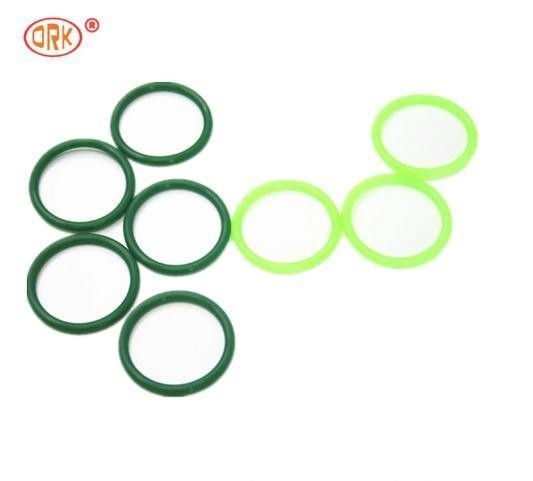 Green Good Elongation Seals FDA Wras LFGB Certified Food Grade Silicone O-Ring with Temperature -60- 350 Degree
