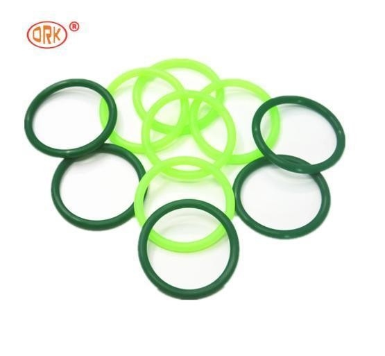 Green Good Elongation Seals FDA Wras LFGB Certified Food Grade Silicone O-Ring with Temperature -60- 350 Degree