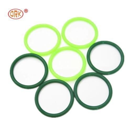 Green Good Elongation Seals FDA Wras LFGB Certified Food Grade Silicone O-Ring with Temperature -60- 350 Degree