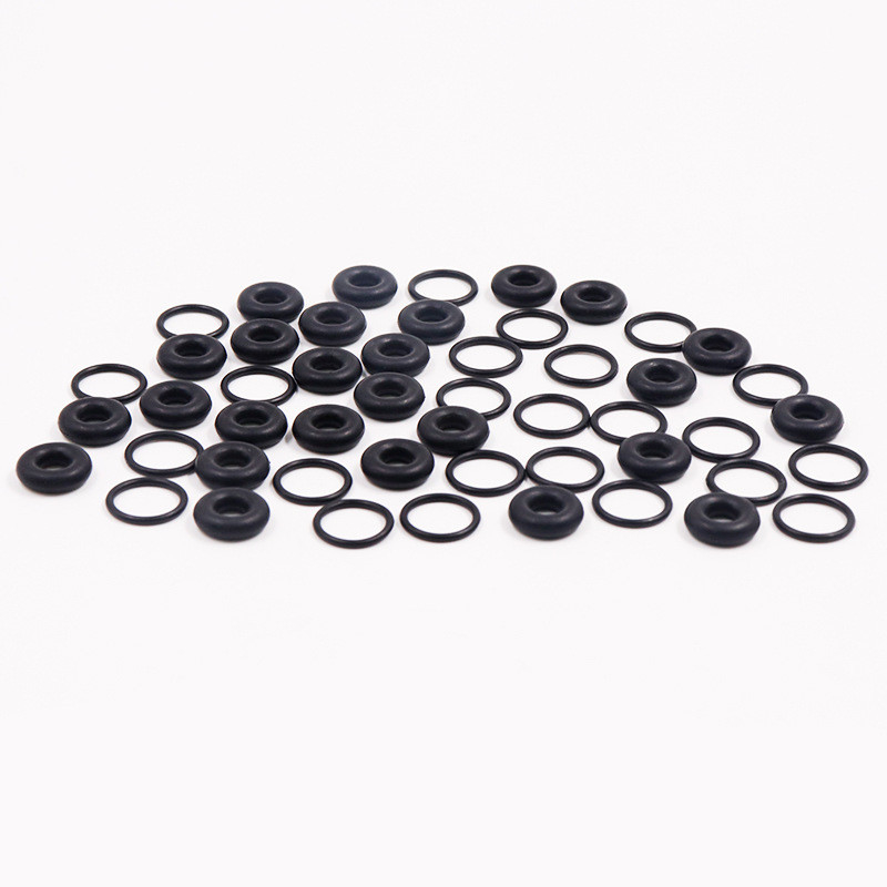 Black/Green Five Edge Type Ring Silicone Rubber Oring for Food Contact Applications