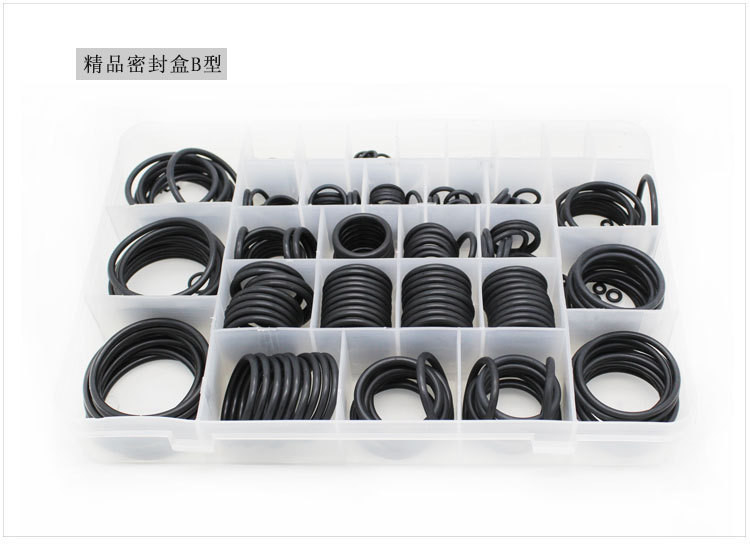 Custom Durable Professional NBR Rubber O-Ring Kit Seals Box Set for Industrial