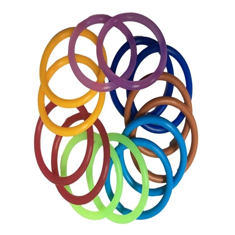 Custom Silicone O-Ring Seals FPM FFKM HNBR NBR FKM for Optimal Sealing Performance