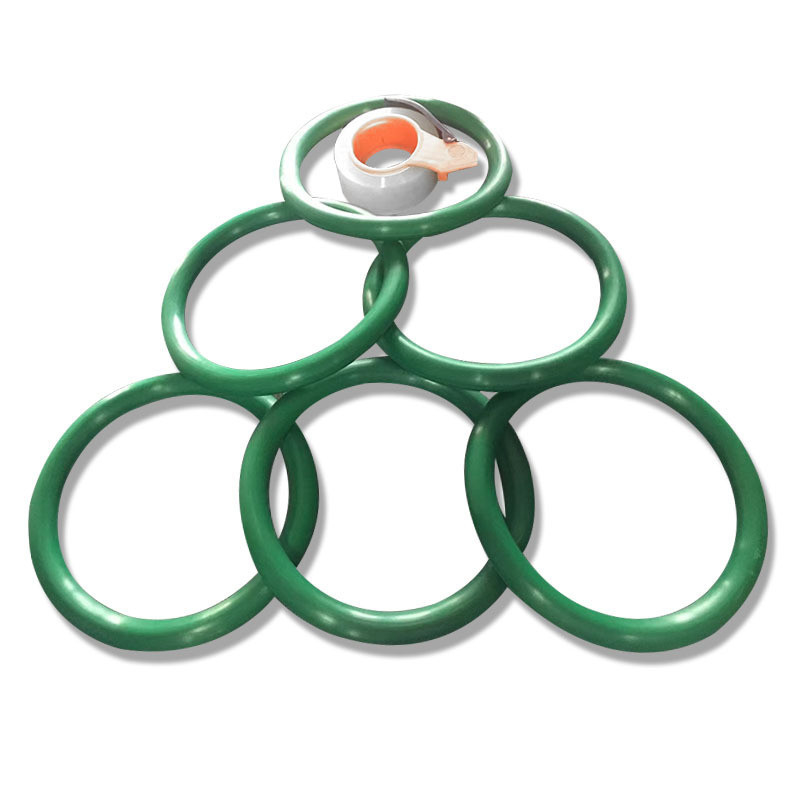 VMQ FKM FPM Valve Rubber Seal Green Waterproof O Rings Seal For Multi-Purpose Airtight