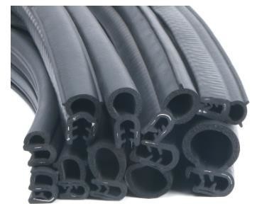 60 Mpa Car Door Seal Weatherstripping Sound Insulation Rubber Sealing Strip for Cars