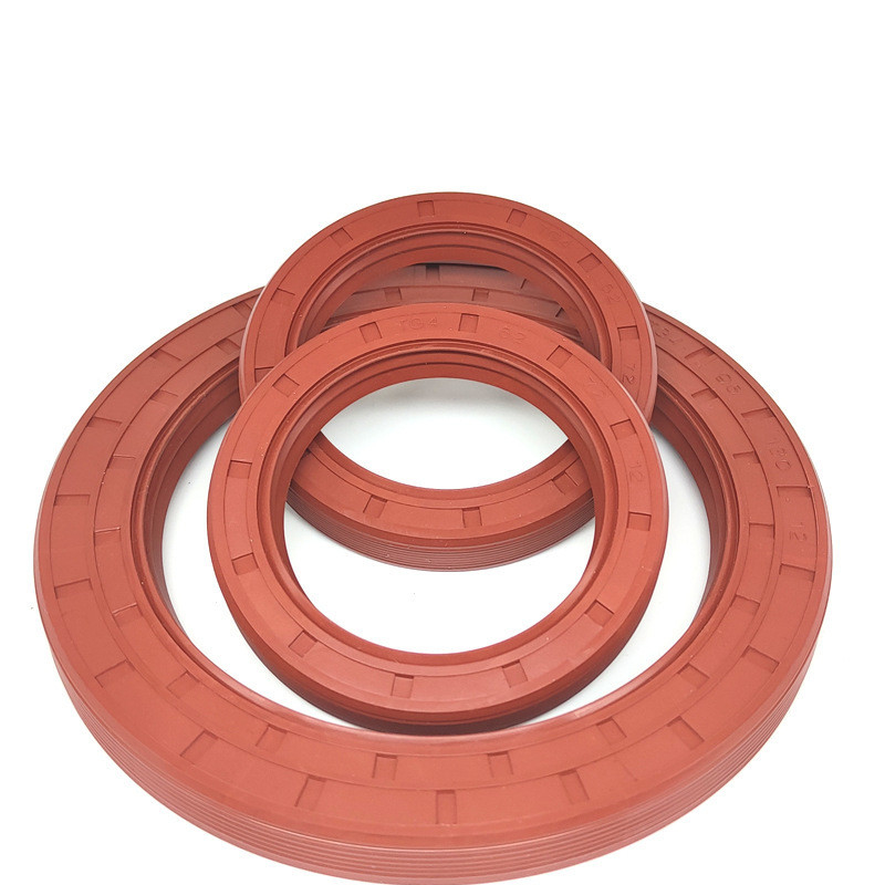 TG4 Oil Seal NBR/FKM Rubber Spring Corrugated Thread EPDM Piston Seal Kit for TJKS 3-Lip Shaft