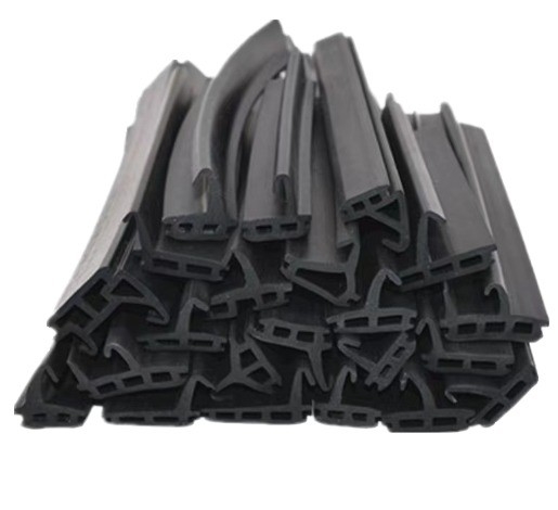 Black Silicone Rubber Door Seal Strip for Aluminum Window Oil Pressure Resistance