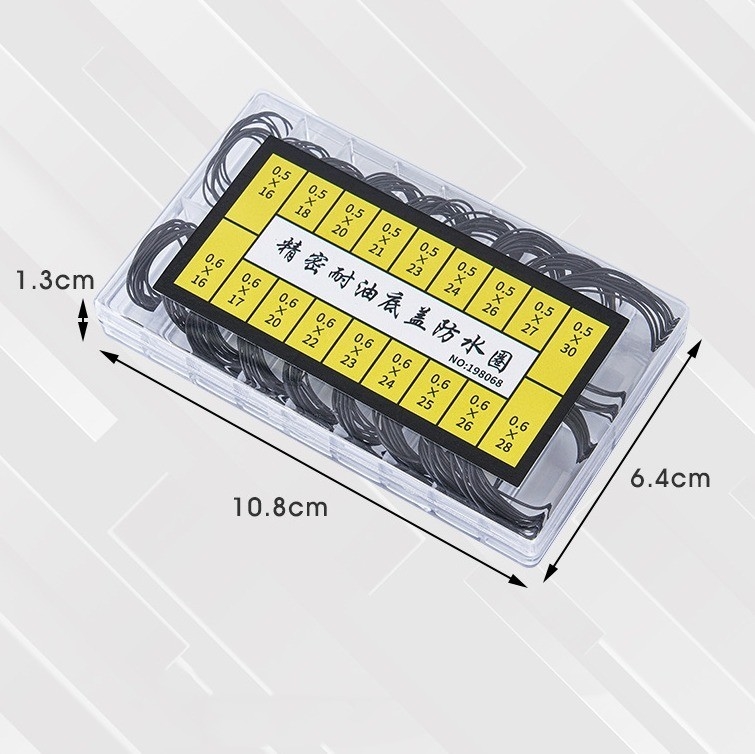 Customized Size Black Rubber Grommet Kit with Excellent Chemical and Physical Property