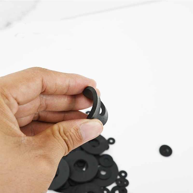 Custom Non-Standard NBR EPDM Silicone FKM Round Rubber Gasket Seals Product with Design