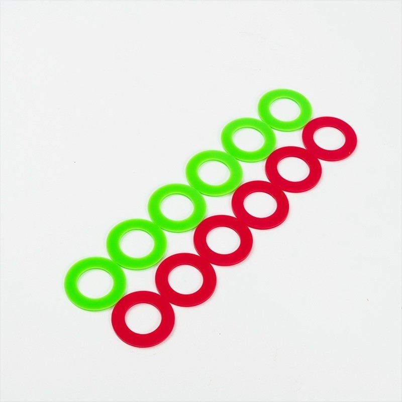 Custom Molded NBR EPDM FKM Silicone Rubber Gasket with Heat Resistance and Various Sizes