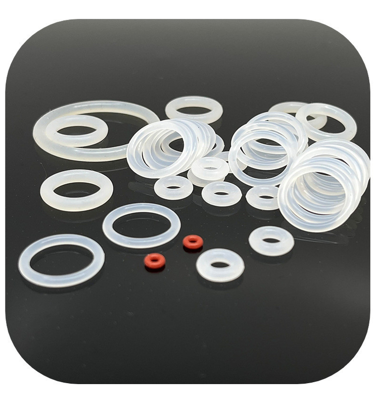 Silicone O-Ring with Custom Cutting Service and Heat Resistant NBR/FKM/EPDM Materials