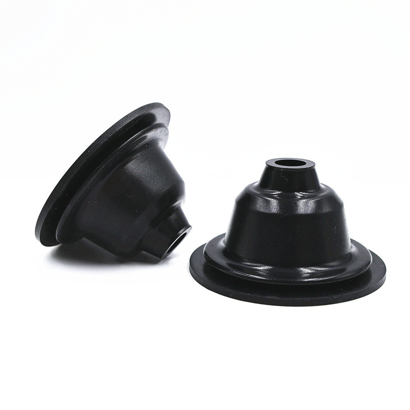 IRHD 30 - 90 Shore A Hardness Dustproof Rubber Seal Black Rubber Boot Seals Customized