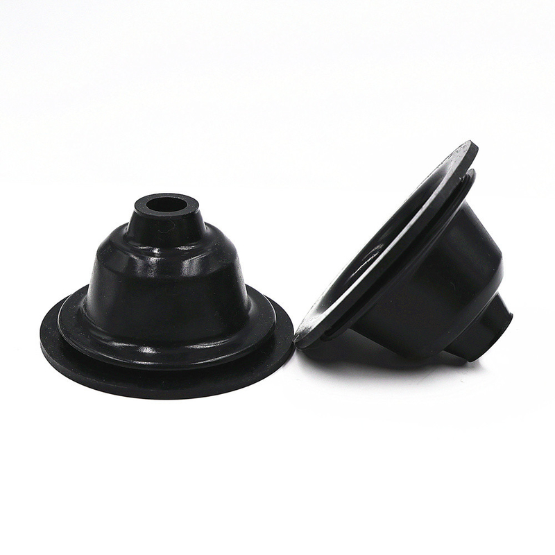 IRHD 30 - 90 Shore A Hardness Dustproof Rubber Seal Black Rubber Boot Seals Customized
