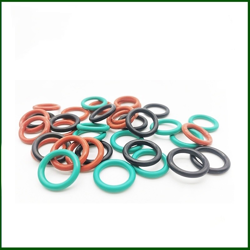 High Precision Moulded FKM EPDM Rubber O-Ring Seals for Custom Processing Service