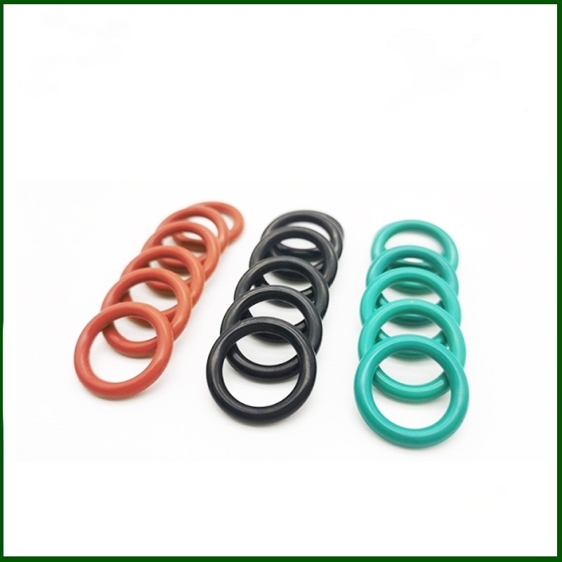 High Precision Moulded FKM EPDM Rubber O-Ring Seals for Custom Processing Service
