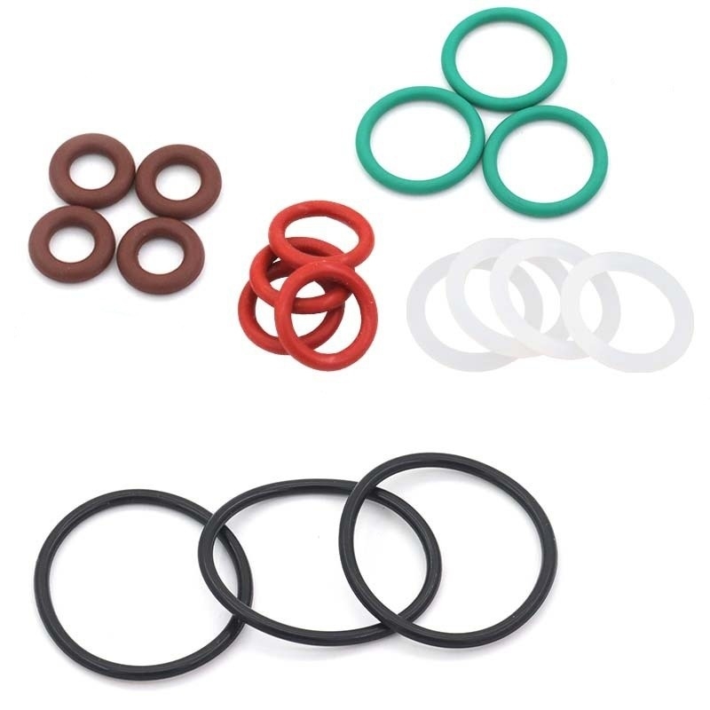 Standard NBR EPDM FKM NR SBR As568 Flat Rubber O Ring for Excavator Machine Seals Product