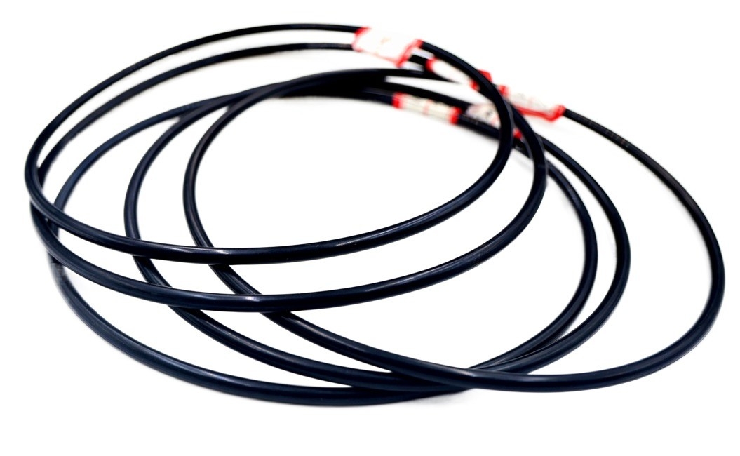 30-90 Shore A EPDM/NBR/FKM/Silicone Colored Big Fluoro O-Ring Seal for Air Compressor
