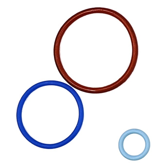 30-90 Shore A Hardness Range EPDM FKM FFKM NBR Silicone O Rings for All Industries