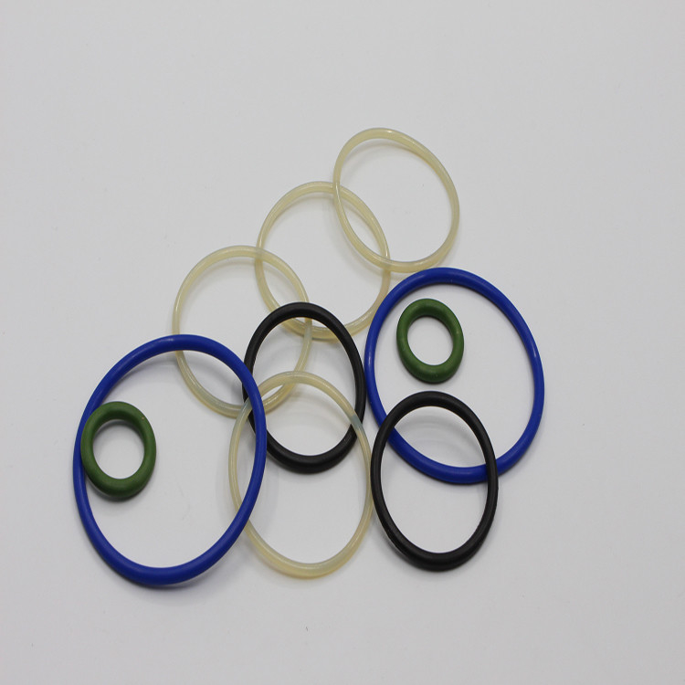 Customized EPDM FKM Ptfe Silicone Rubber Seals for 8mm O-Rings Injector Cord O Rings