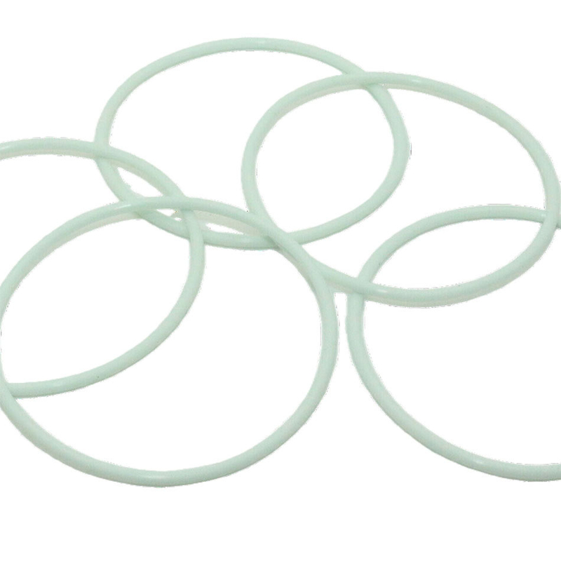 REACH Certified Glow Colored Silicone Rubber O-Rings for Customized Color Seals