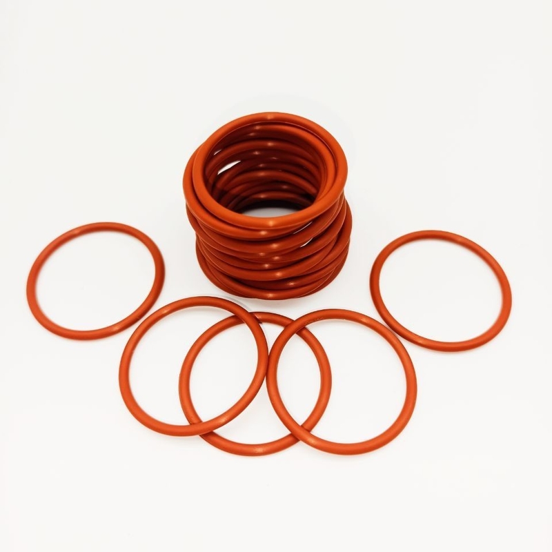 REACH Certified Customized Color Silicone Rubber Sealing Ring for Food Grade Applications