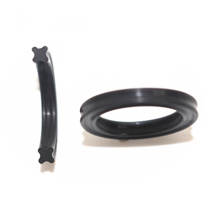 Hydraulic X Ring Seal for Heat Resistant Cylinder Pump Customizable and Rubber Material