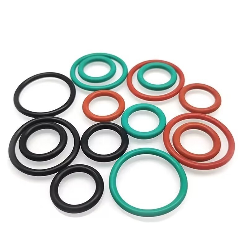 Non-Standard FFKM Rubber O-Rings in Custom Colors for Customer's Sealing Requirements