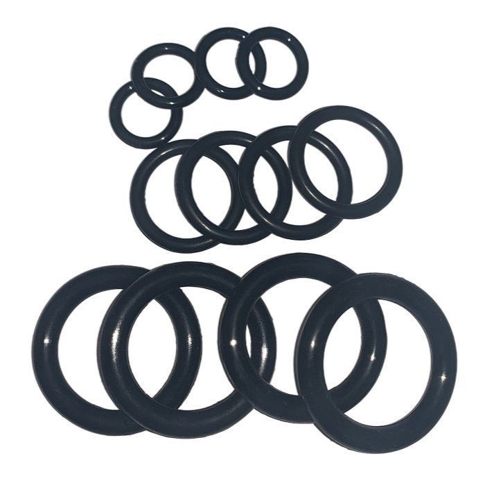 Non-Standard FFKM Rubber O-Rings in Custom Colors for Customer's Sealing Requirements