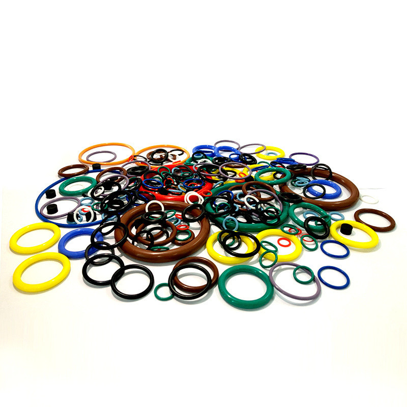 REACH Certified Silicone Rubber O-Rings Seals in Various Colors from Customized Color