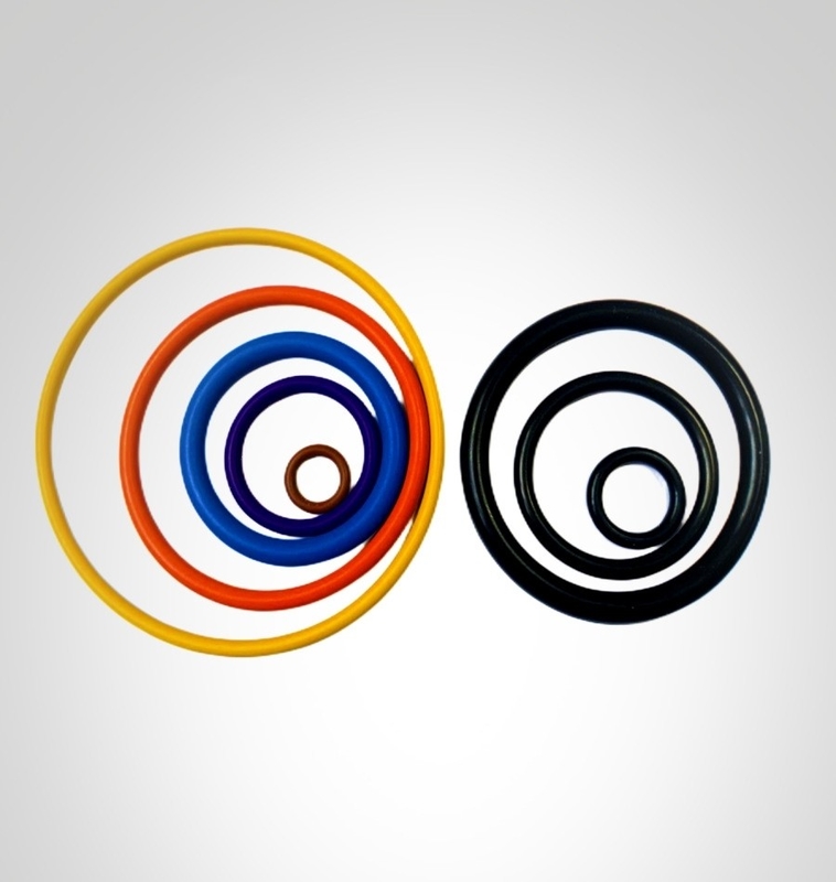 Red Silicone Rubber O-Ring Seal in AS568 PG Standard Size for Industrial Applications