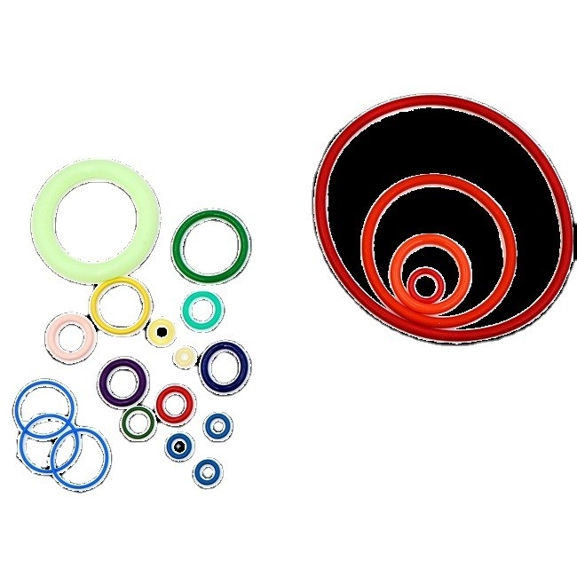 Wear And Pressure Oil Resistant O Ring Seals FKM Ring NBR NR EPDM Silicone Rubber