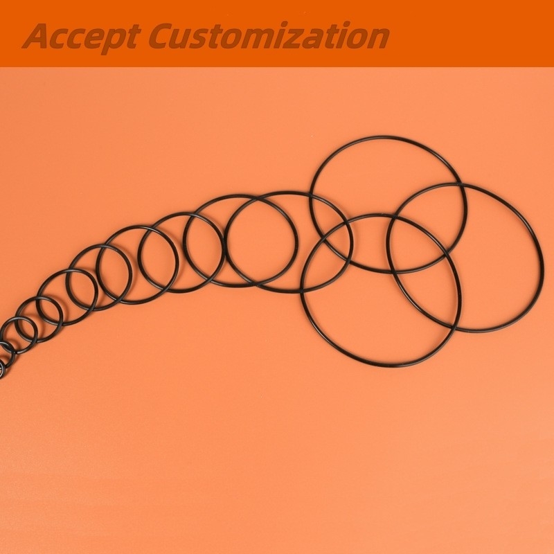 44.04mm*3.53mm Black EPDM70 Shore O Ring Seals for by ORK RUBBER in Custom Color/Size