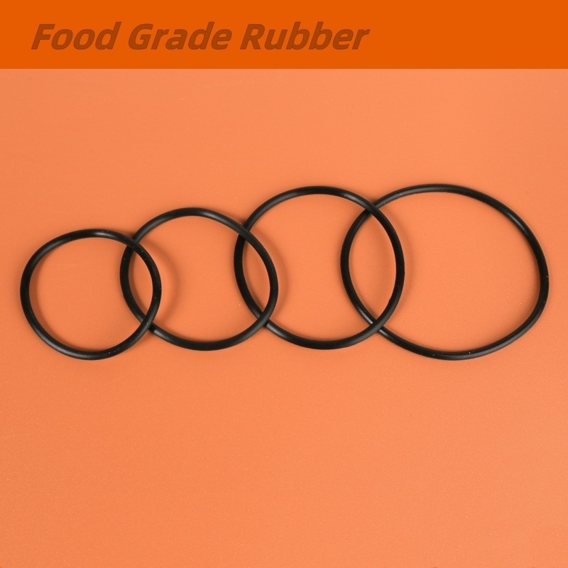 44.04mm*3.53mm Black EPDM70 Shore O Ring Seals for by ORK RUBBER in Custom Color/Size