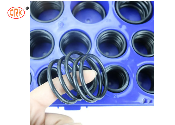 Good Oil Resistance Black NBR 70 Shore A O-Ring Kit Box for Excavator Hydraulic Cylinder