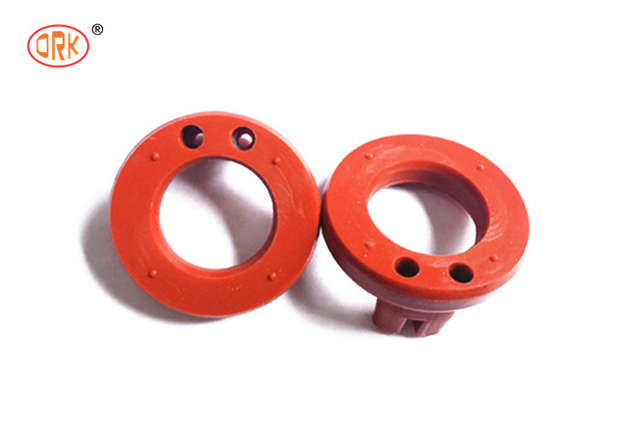 Red Shock-absorbing Silicone Automotive Rubber Gasket Seals O Ring for Vibration Control