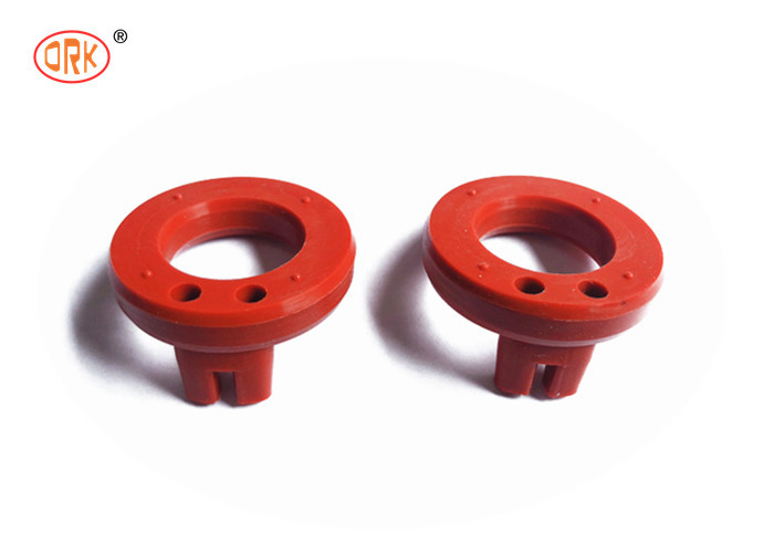 Red Shock-absorbing Silicone Automotive Rubber Gasket Seals O Ring for Vibration Control