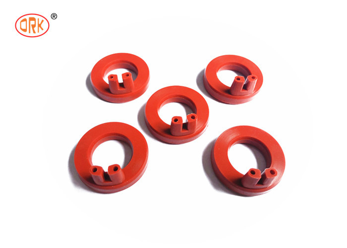 Red Shock-absorbing Silicone Automotive Rubber Gasket Seals O Ring for Vibration Control