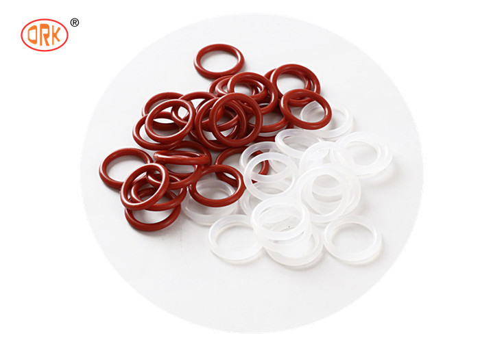 Durable Medical Rubber Red Transparent Silicone an O Ring Size for Dust-Free and Shock Absorbing Applications