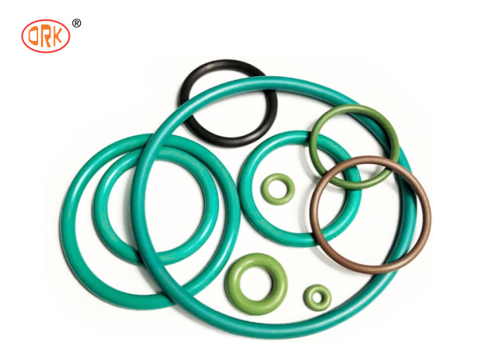 Green Custom Mold OEM NBR EPDM FKM Silicone Seal Ring for Outlet Food Grade Rubber Seals
