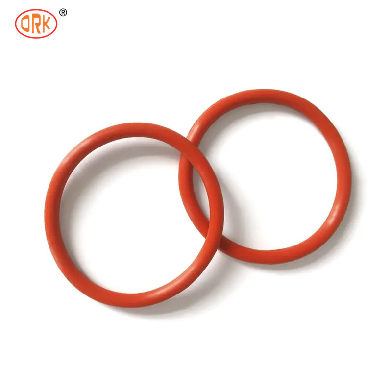Red Elastomer O Ring EPDM FKM NBR 70 Shore Rubber O Ring Silicone High Seals Custom Size