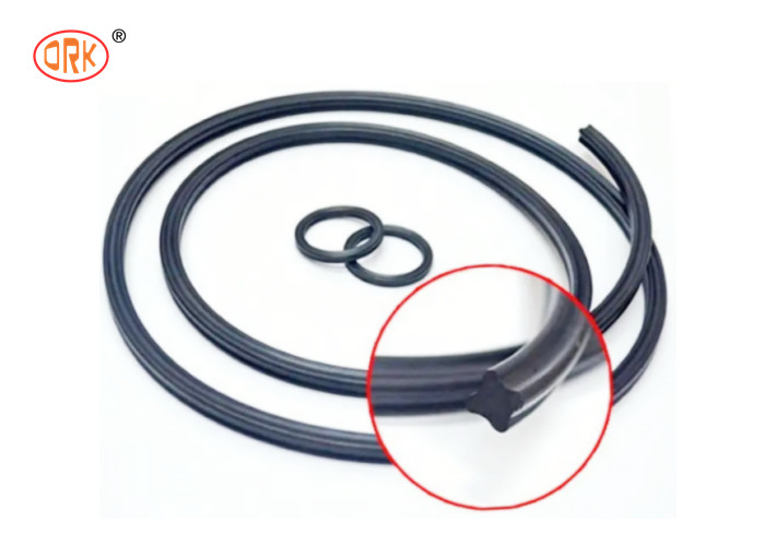 Custom X RINGS Rotary Pump Rubber Seal EPDM Nitrile Silicone Rubber Quad Ring Seal