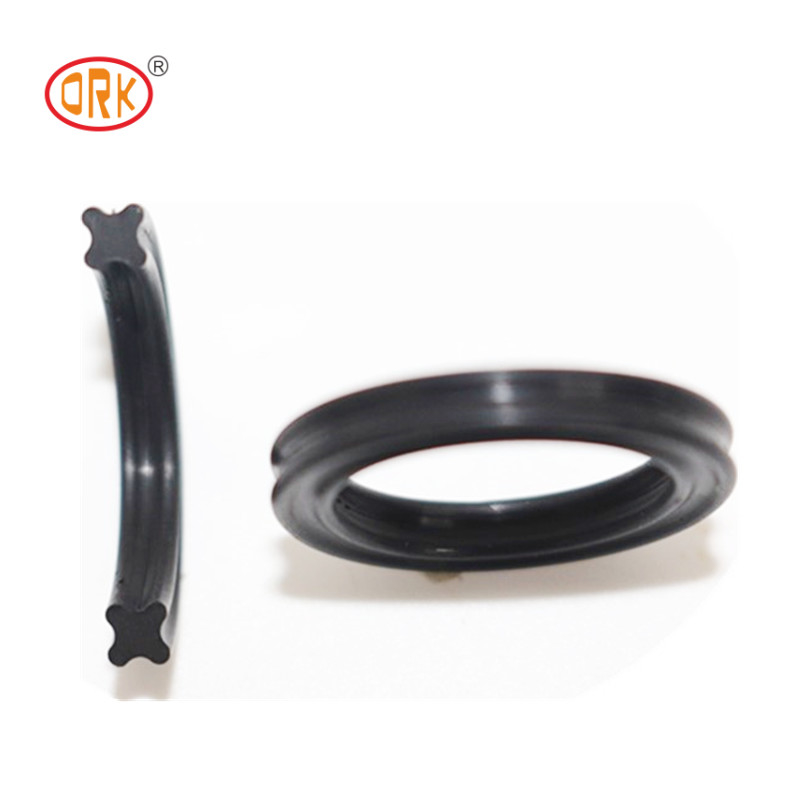Custom X RINGS Rotary Pump Rubber Seal EPDM Nitrile Silicone Rubber Quad Ring Seal