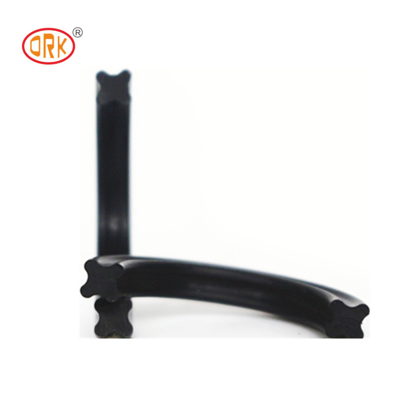 Quard Ring Hydraulic Oil Seal NBR 90 Shore X Ring Seal OEM For Mechanical Seal Burgmann