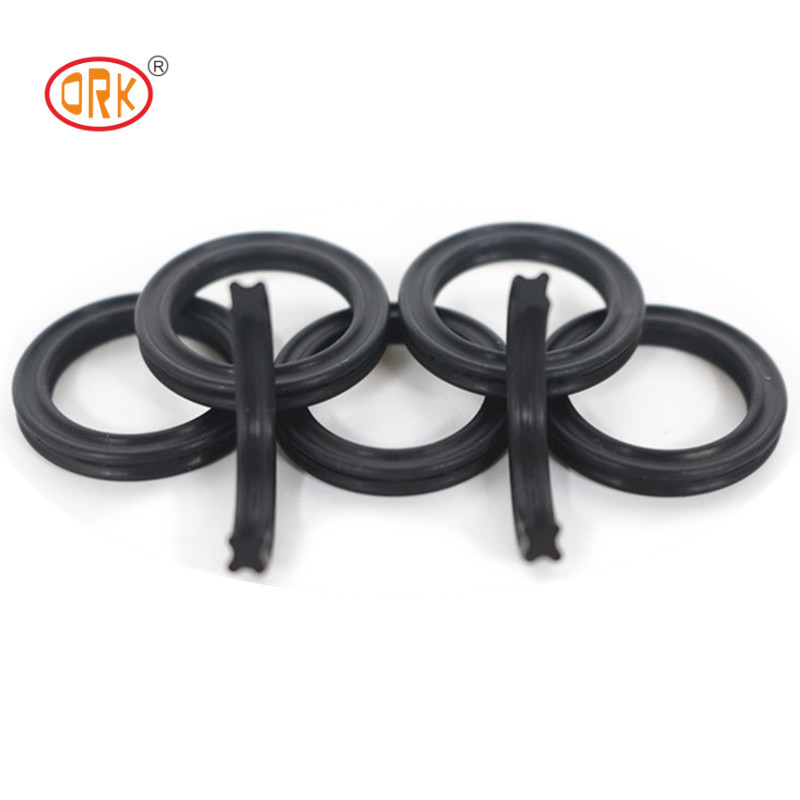 Quard Ring Hydraulic Oil Seal NBR 90 Shore X Ring Seal OEM For Mechanical Seal Burgmann