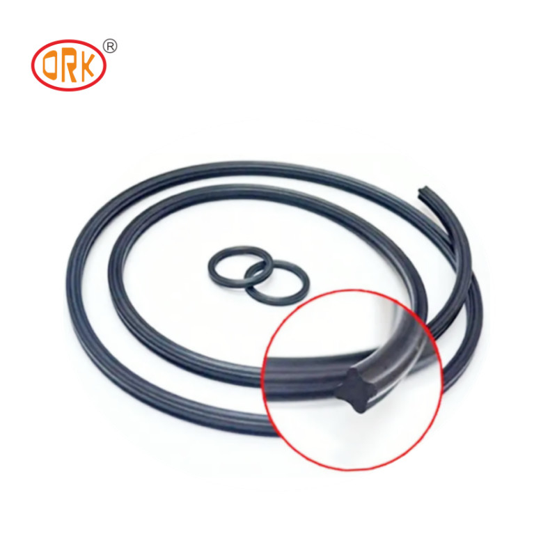 Quard Ring Hydraulic Oil Seal NBR 90 Shore X Ring Seal OEM For Mechanical Seal Burgmann