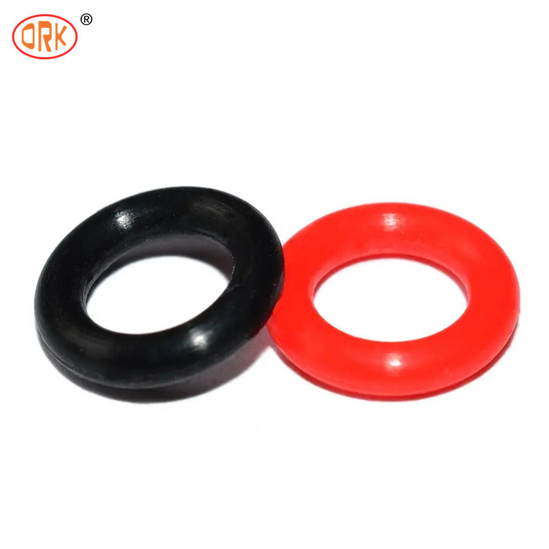 Black Red Soft O Rings Corrosion Resistance Temperature Neoprene CR Rubber Pipe Gasket