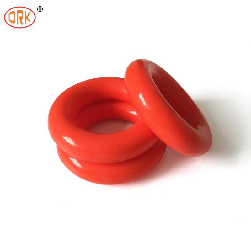 Black Red Soft O Rings Corrosion Resistance Temperature Neoprene CR Rubber Pipe Gasket
