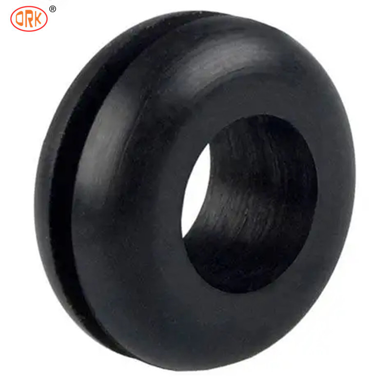 Black CR Automotive Rubber Seals Neoprene Grommet Rubber Seals For Connector Wire Harness