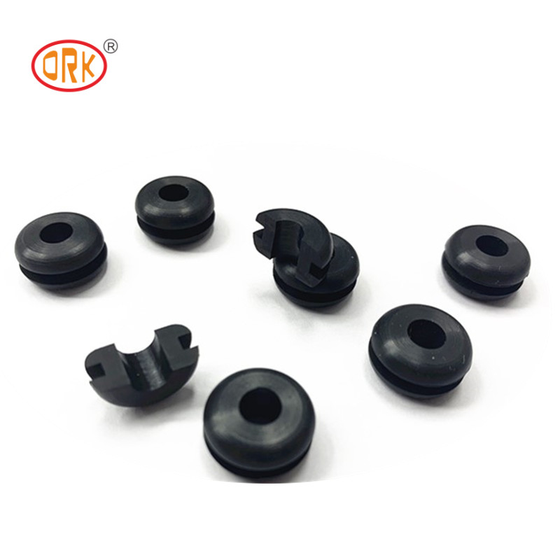 Black CR Automotive Rubber Seals Neoprene Grommet Rubber Seals For Connector Wire Harness