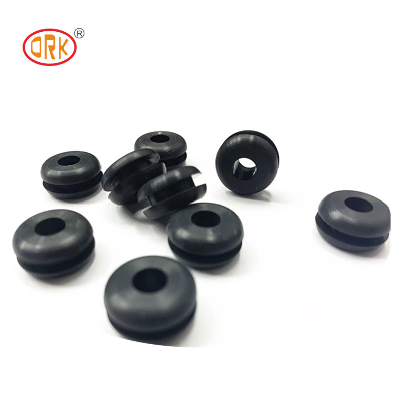 Black CR Automotive Rubber Seals Neoprene Grommet Rubber Seals For Connector Wire Harness